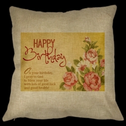 Pernuta vintage mesaj, Happy Birthday